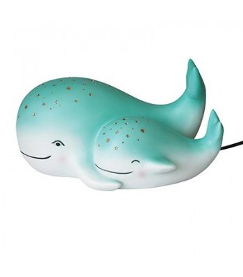 House of Disaster Mother And Baby Whale Lamp